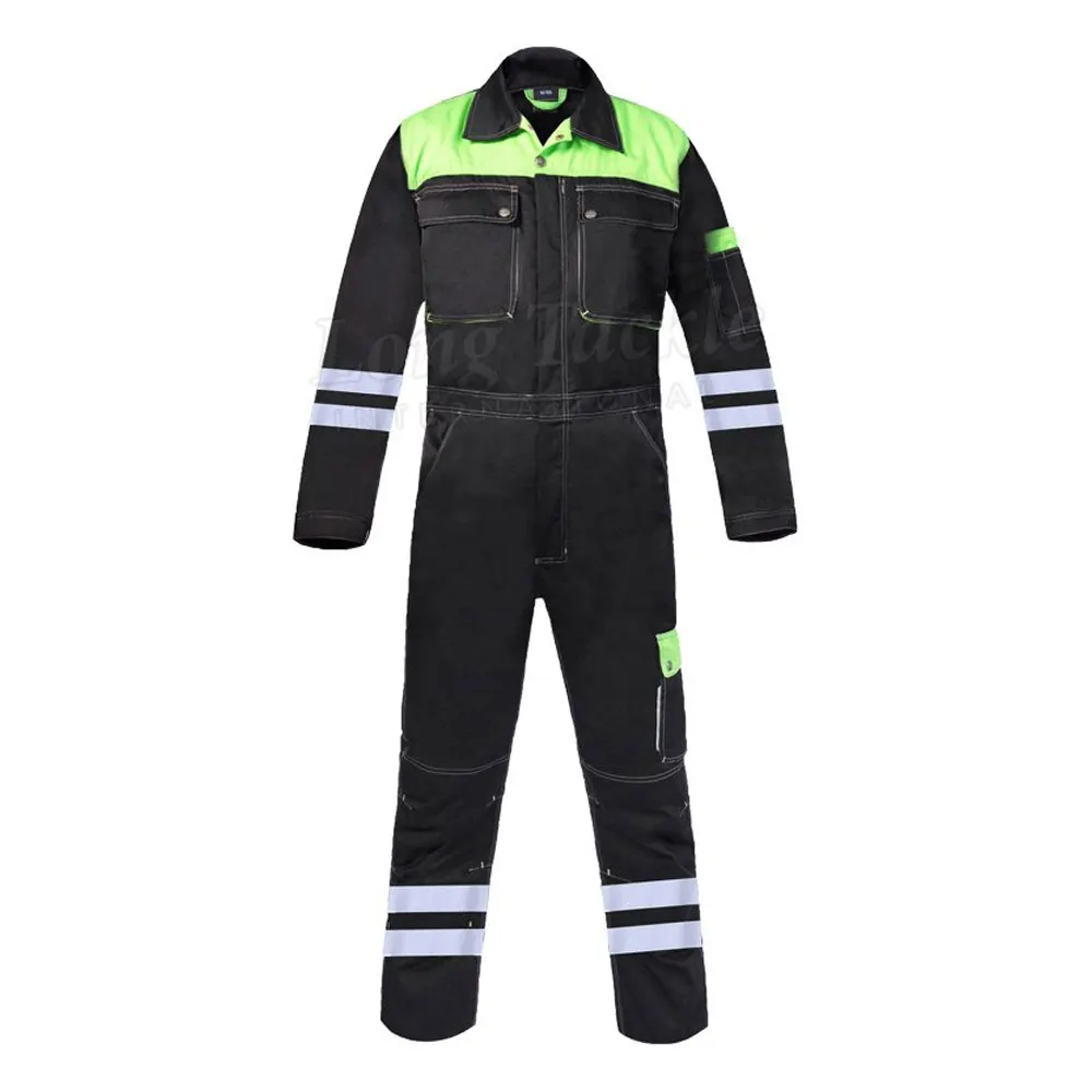 Reflective Safety Roadway Workwear Coverall Customize Design Safety