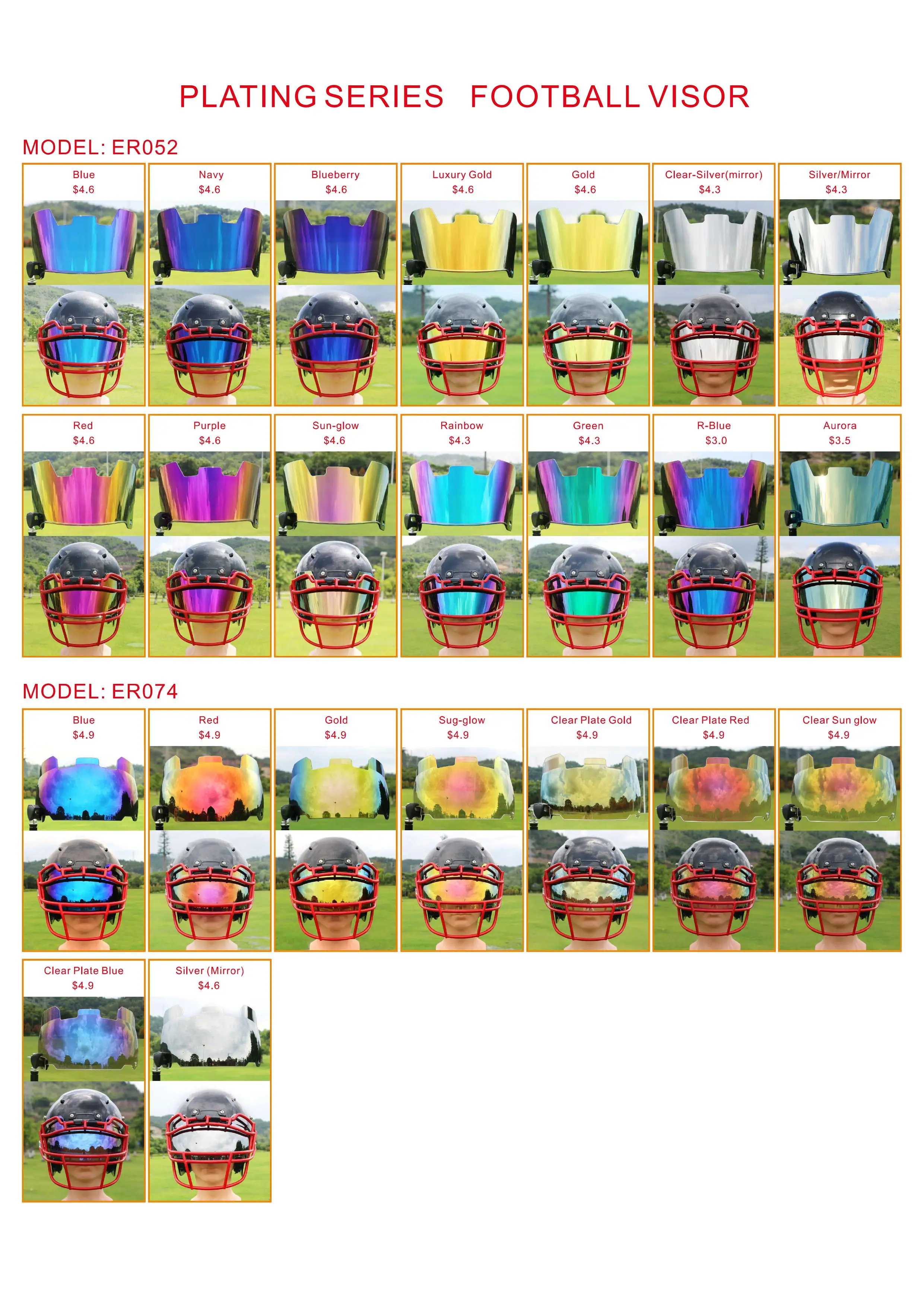 Clear Football Helmet Visors Antifog Buy Clear Football Visor,Clear