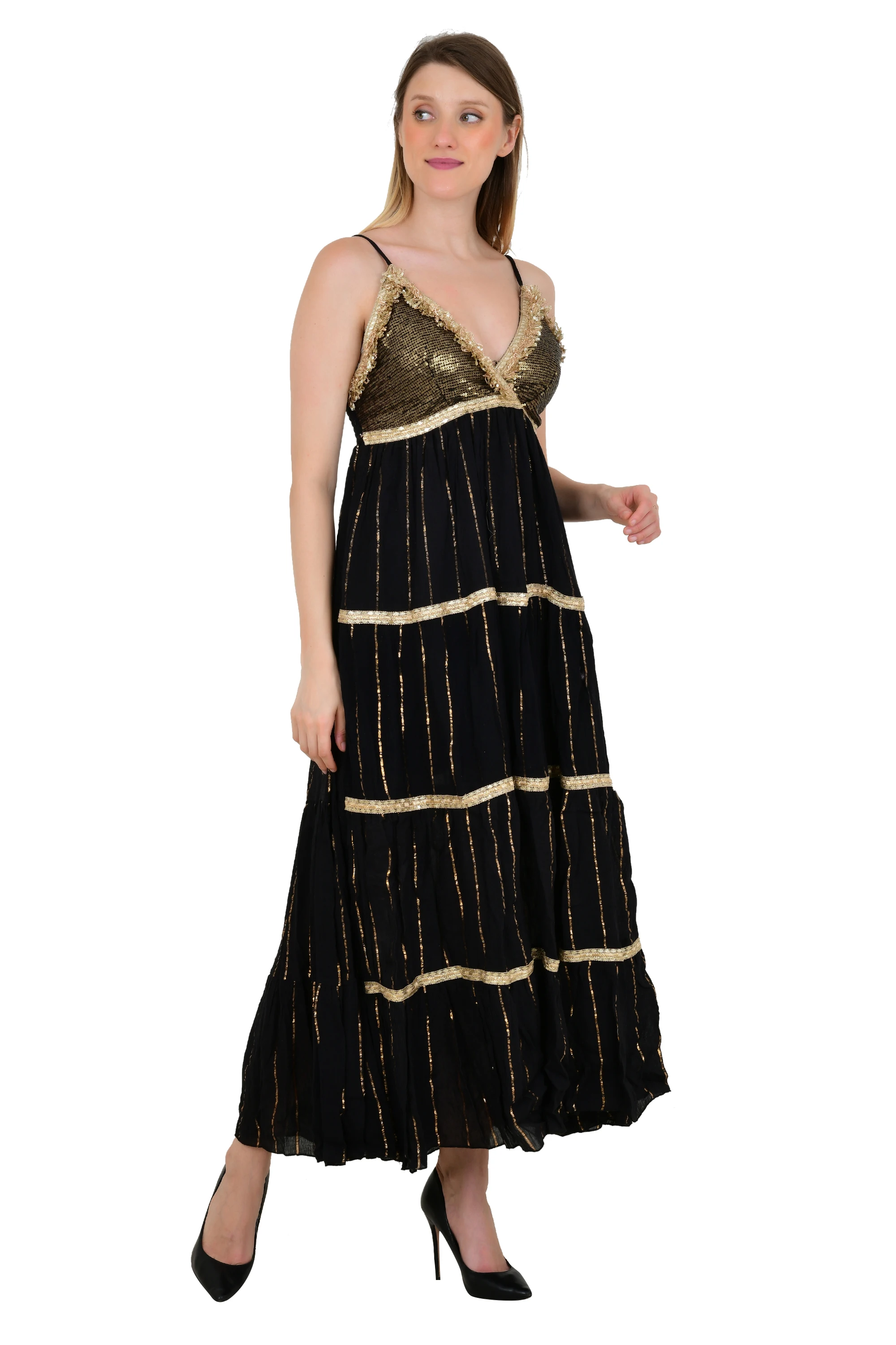 Royaume-Uni nouveau chic rayonne tissu plage robe d'été pour femme