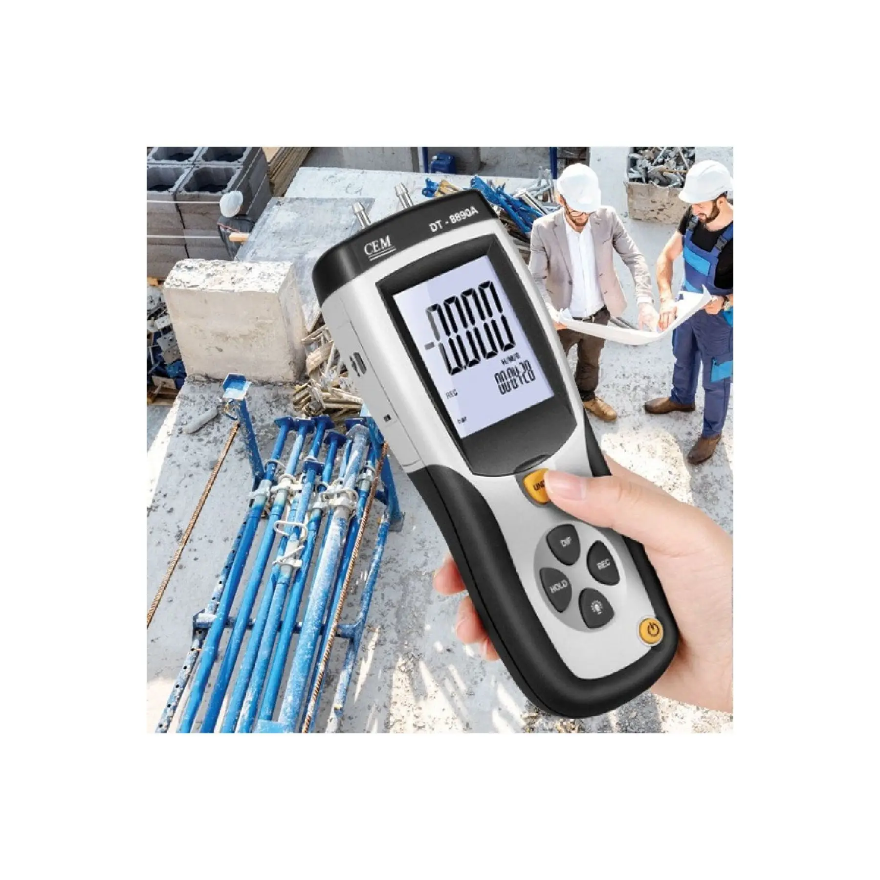 CEM DT-8890 Digital Differential Pressure Meter Manometer