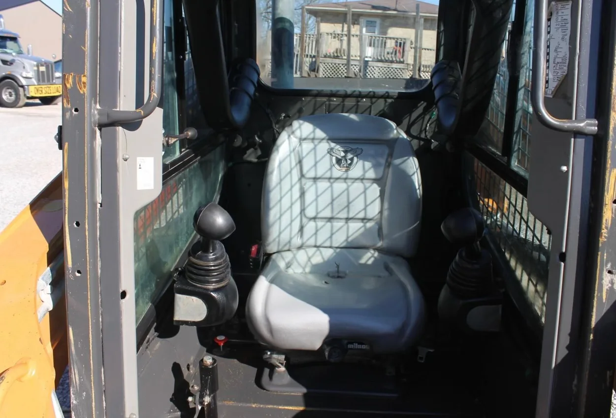 Skid Loader Rops Fast And Easy Transaction Fairly Used Case Wheel Skid Steer With ...