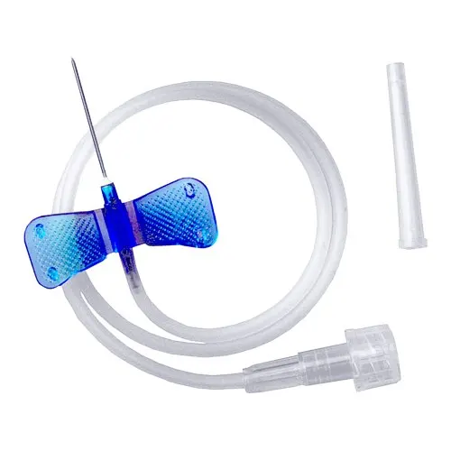 Sterilized Wholesale Popular Size 21g Luer Slip 24g Blood Collection Scalp Vein Set With Butterfly Needle