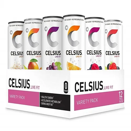 Celsius Sparkling Energy Drink - No Sugar - Buy Celsius Essentials ...