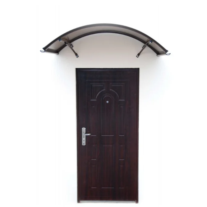 DIY Aluminum Roof Overhangs Awning Frame for Water Gutter Door Canopy