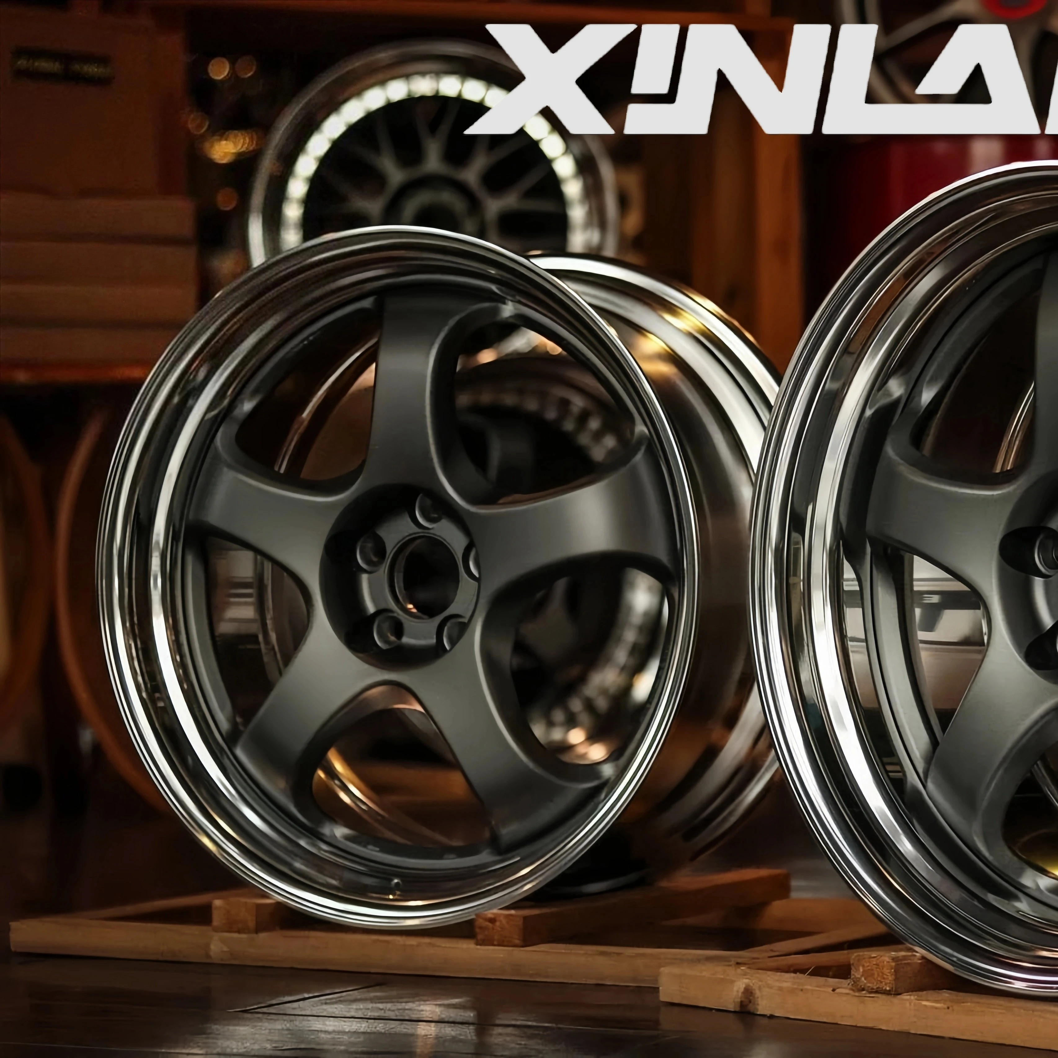 XINLAI Deep Concave 2-piece Forged Wheel 5x120 5x112 5x114.3 18 19 20 21 22 Inch Forged Passenger Car Wheel - Image 4