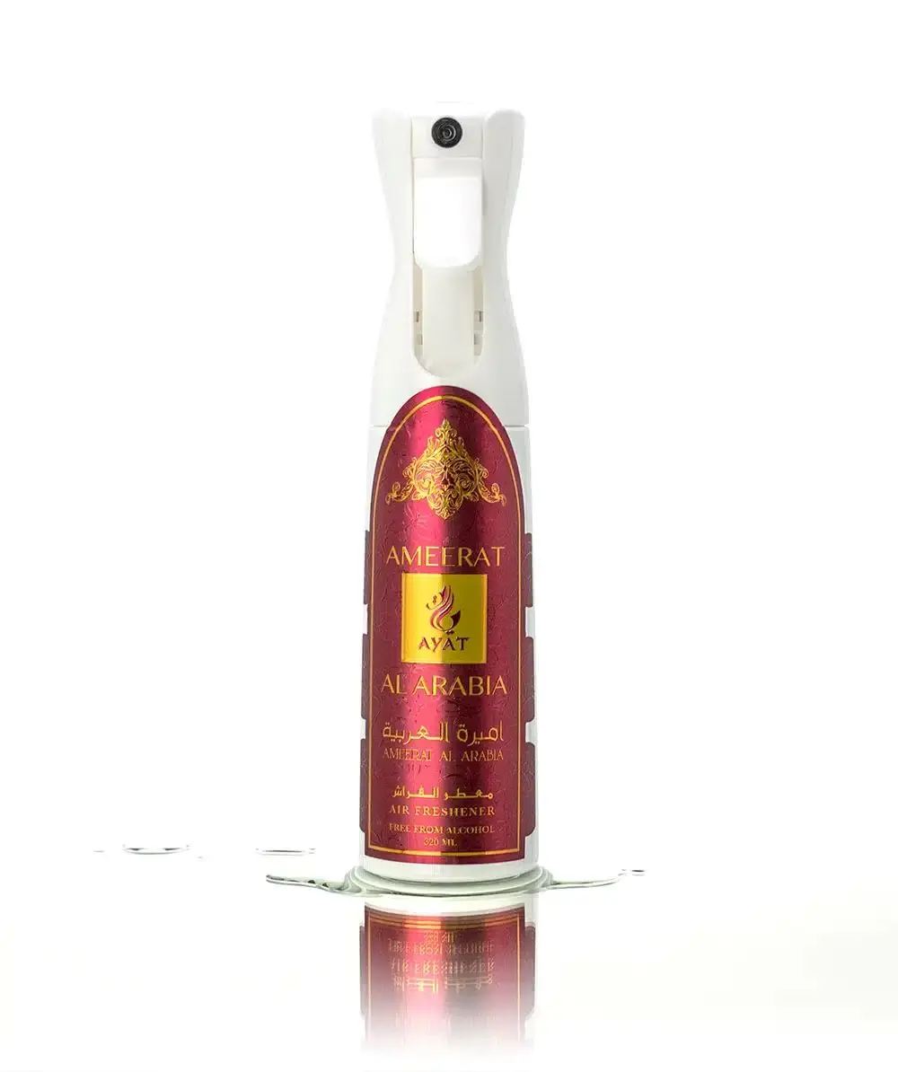 Air Freshener AMEERAT AL ARABIA 320ML by Ayat Perfumes Arabic Fragrances Air Room Spray Perfumes