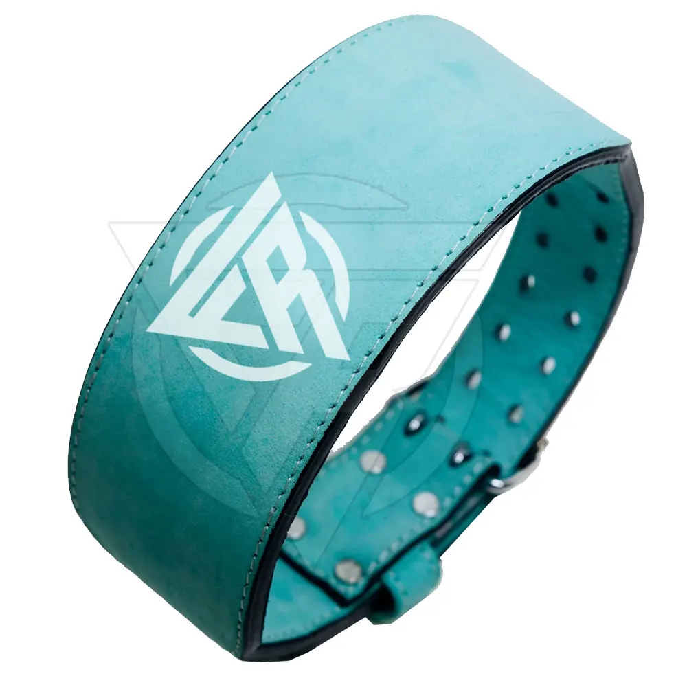 High Quality Gym Weightlifting Belt Soft Genuine Leather Heavy Weight