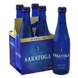Premium Saratoga Spring Bottled Water Potable Water for Hydration and Refreshment