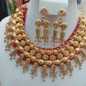 2026 Best Buy Ready Ship 24K Gold Plated Vintage Style Fashion Jewelry Indian Manufacturer Inspired Comoros Mayotte-Copper Gift