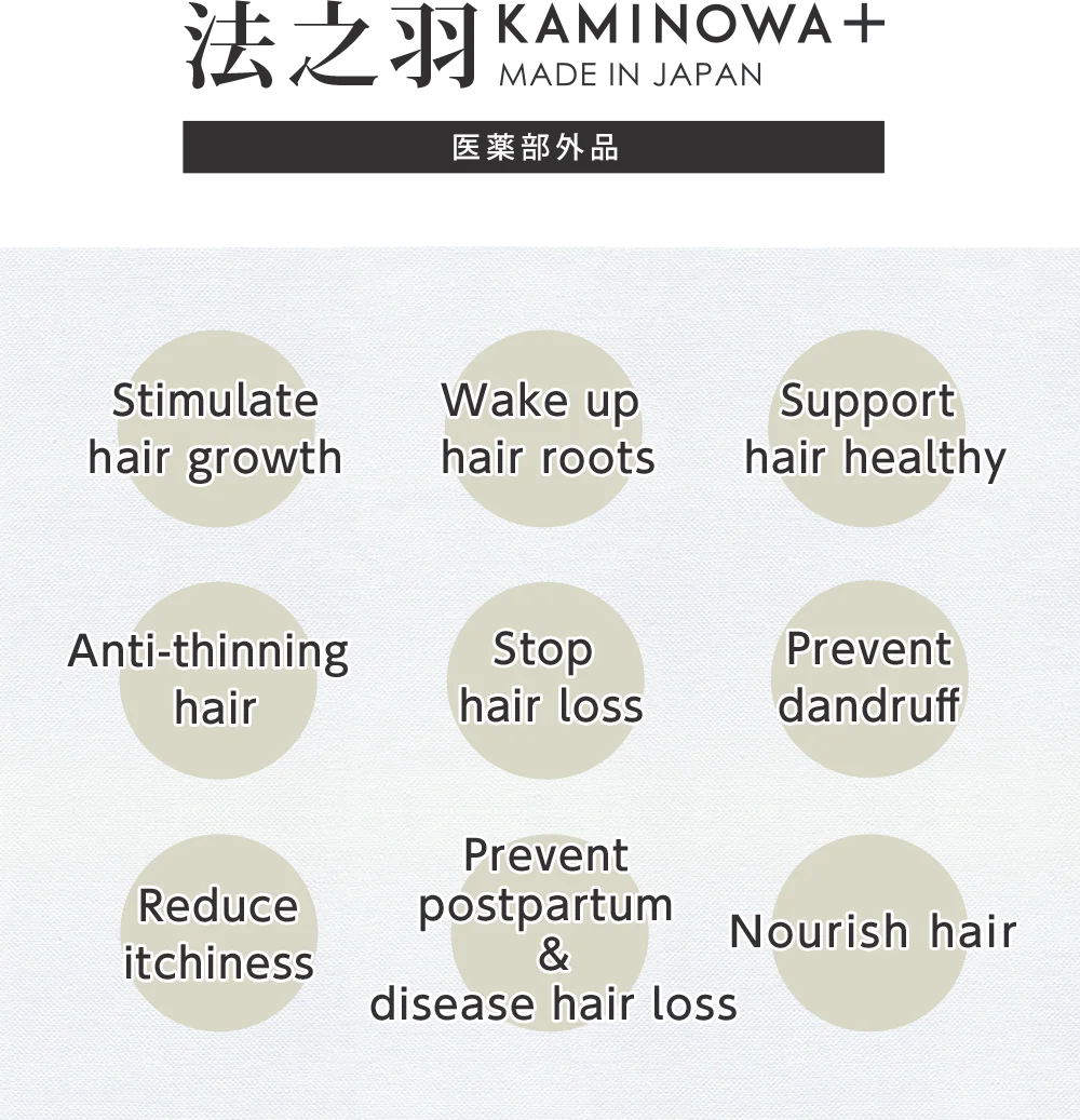 Japan brand quasi-drugs hair regrowth serum support healthy scalp anti-thinning hair hot selling