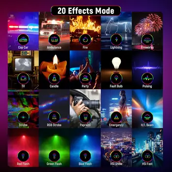 NEEWER Magnetic RGB Video Light 360° Full Color RGB61 LED Camera Light Rechargeable Portable Photography Selfie Lighting detail image