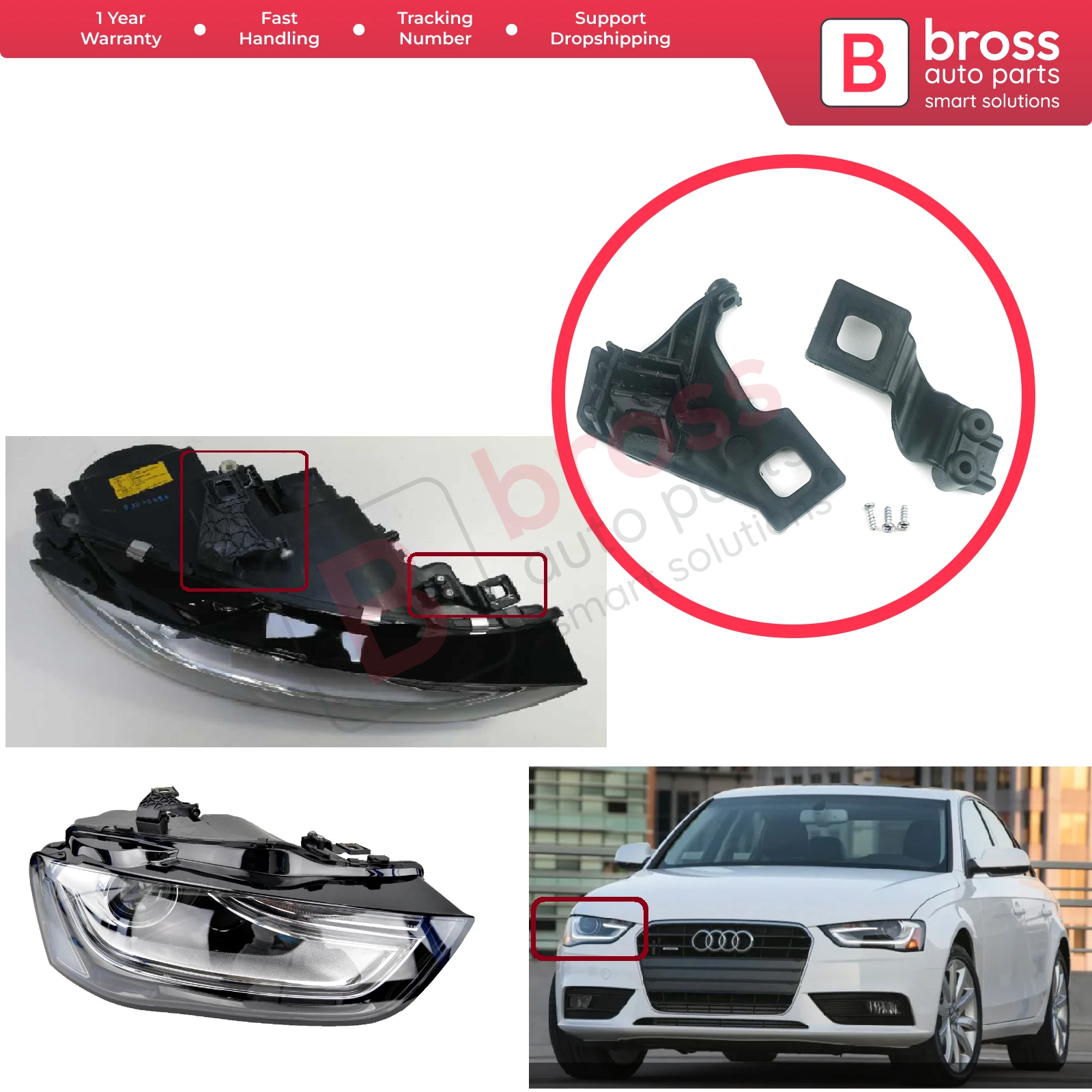 パーツ KW HAS Audi A4/RS4/A5/S5/RS5 KW Suspensions