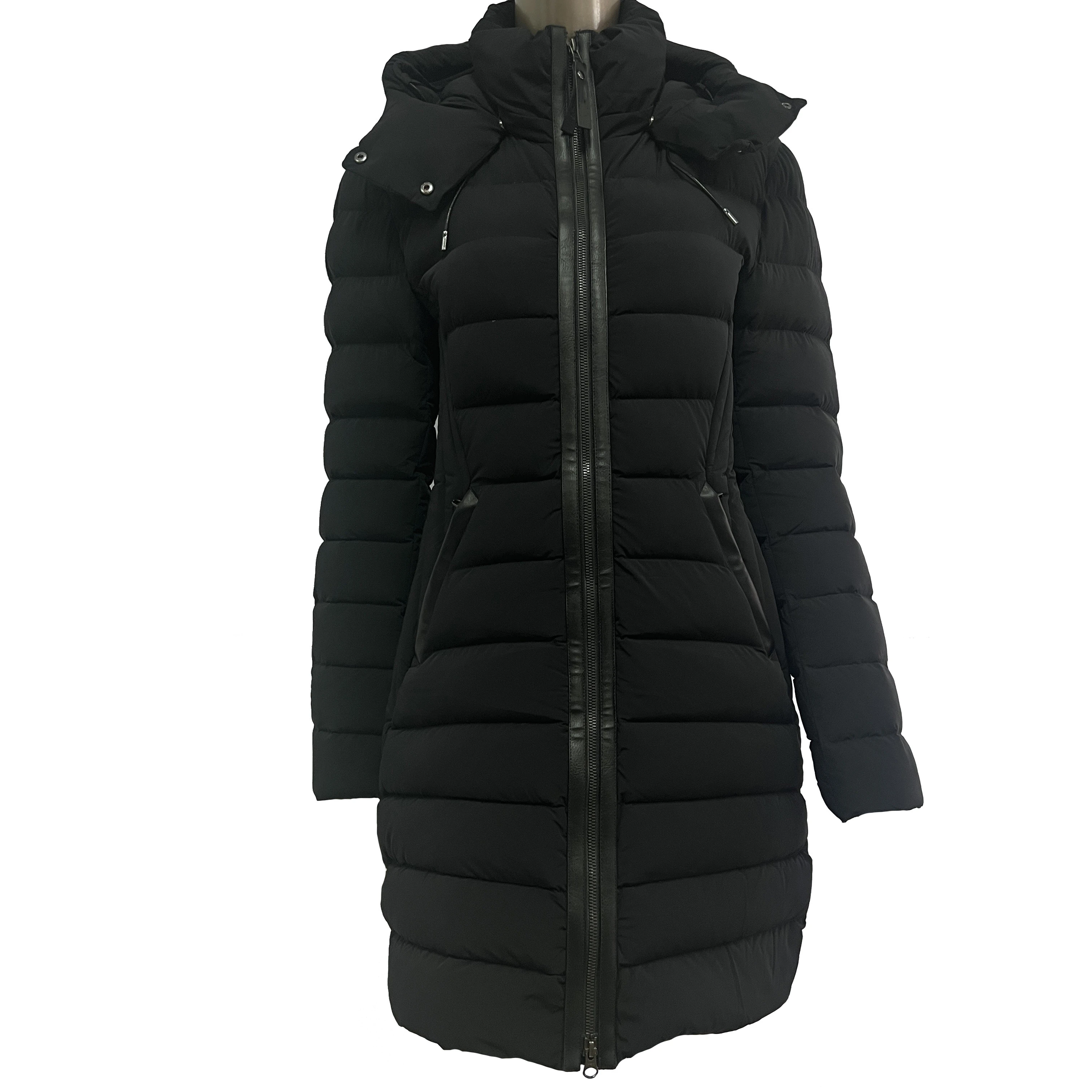 High Quality Winter Outdoor Clothes Hooded Long Women