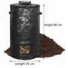 45*80cm Black PE