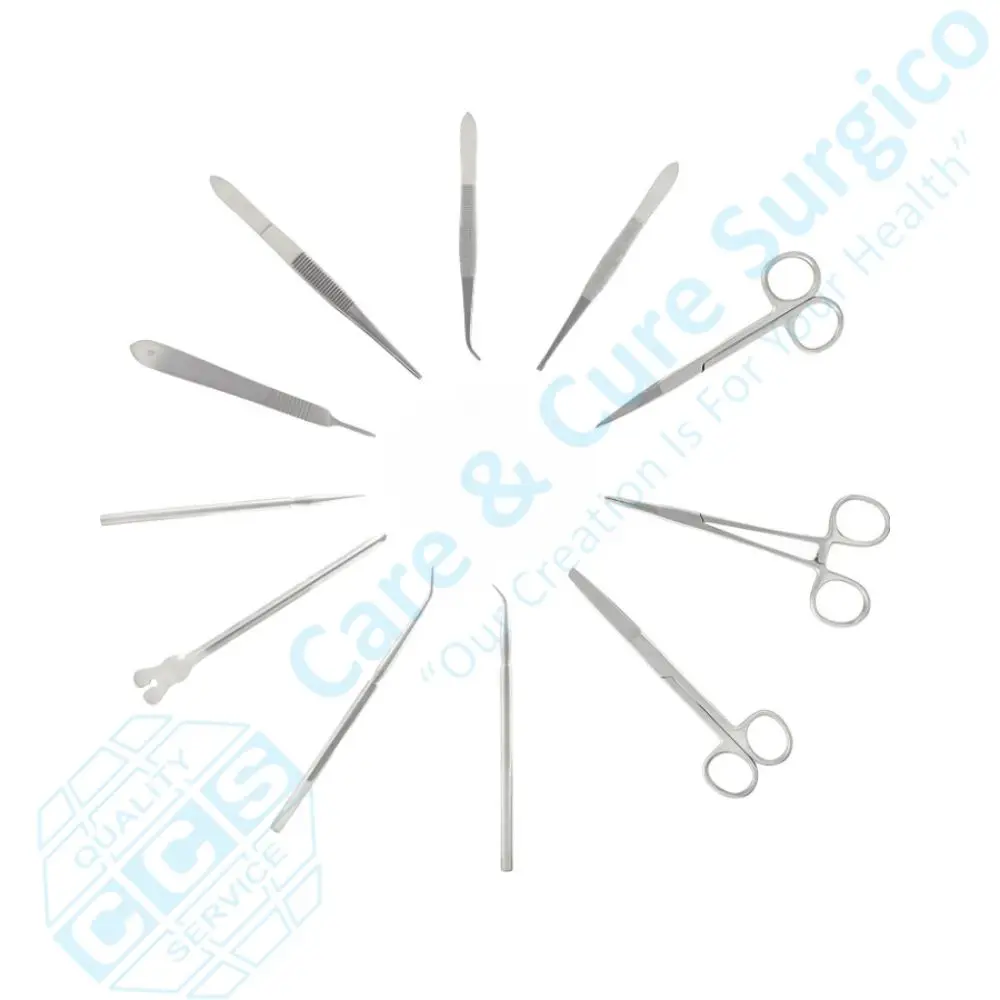 Care & Cure Surgico Sialkot Maker Advanced Dissecting Dissection Kit