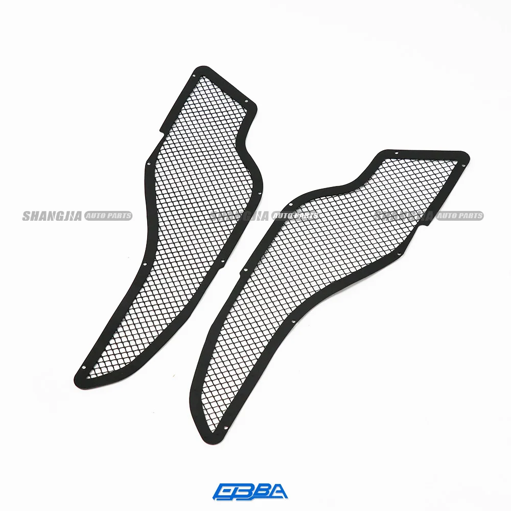 Aluminum Rear Bumper Light Frame Grille For Ferrari 458 Italia Speciale Spider 81373400 81373500 Efficient Heat Dissipation