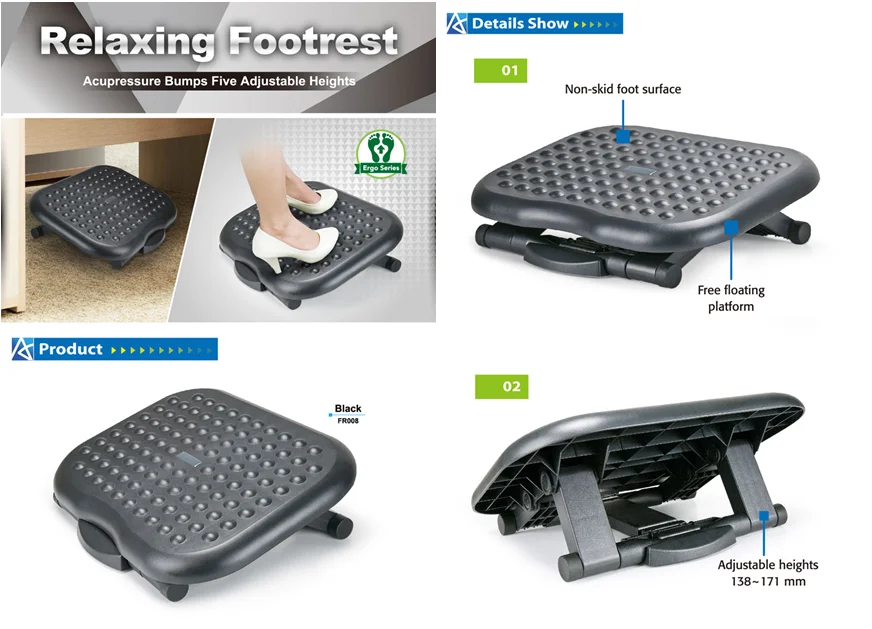 Office Under Desk Foot Rest Relaxing Cozy Footrest Aidata Buy Under