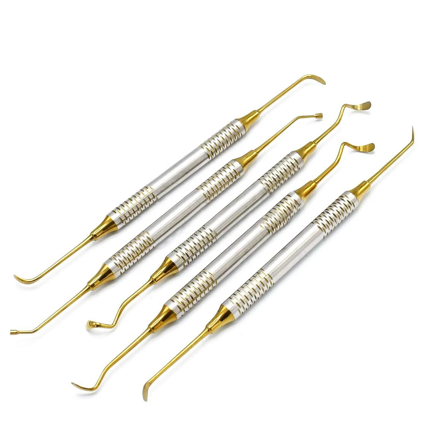 Dental Chisels Straight And Curved Ridge Bone Splitting Extraction With