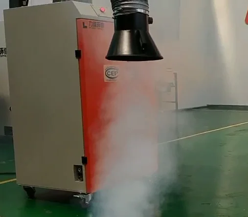 2024 New Model Welding Dust Collector System Welding Smoke Sucker Welding Dust Removal Machine with Suction Arm