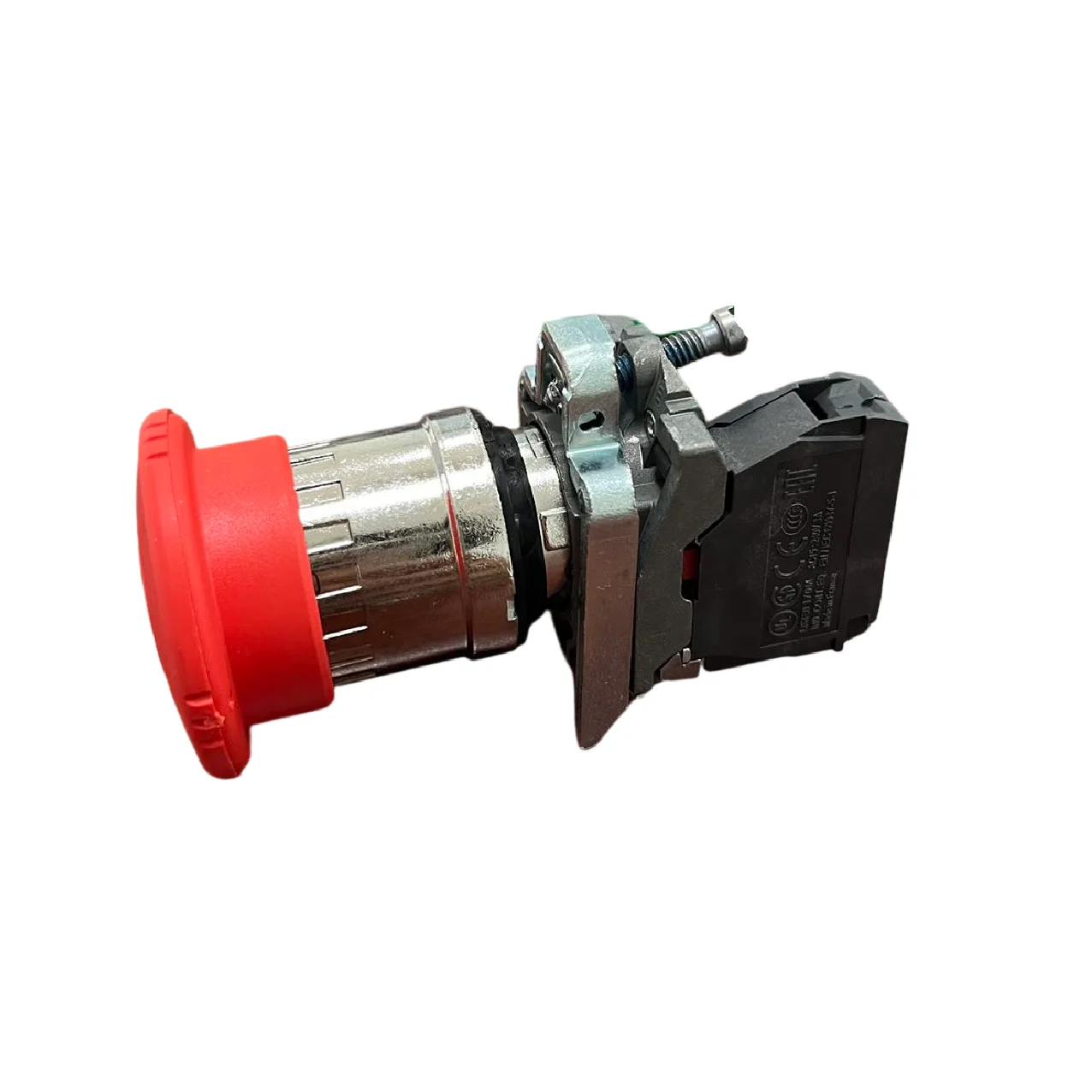 Steel Schneider XB4BS8442 Emergency Stop Switch - IP66/67/69