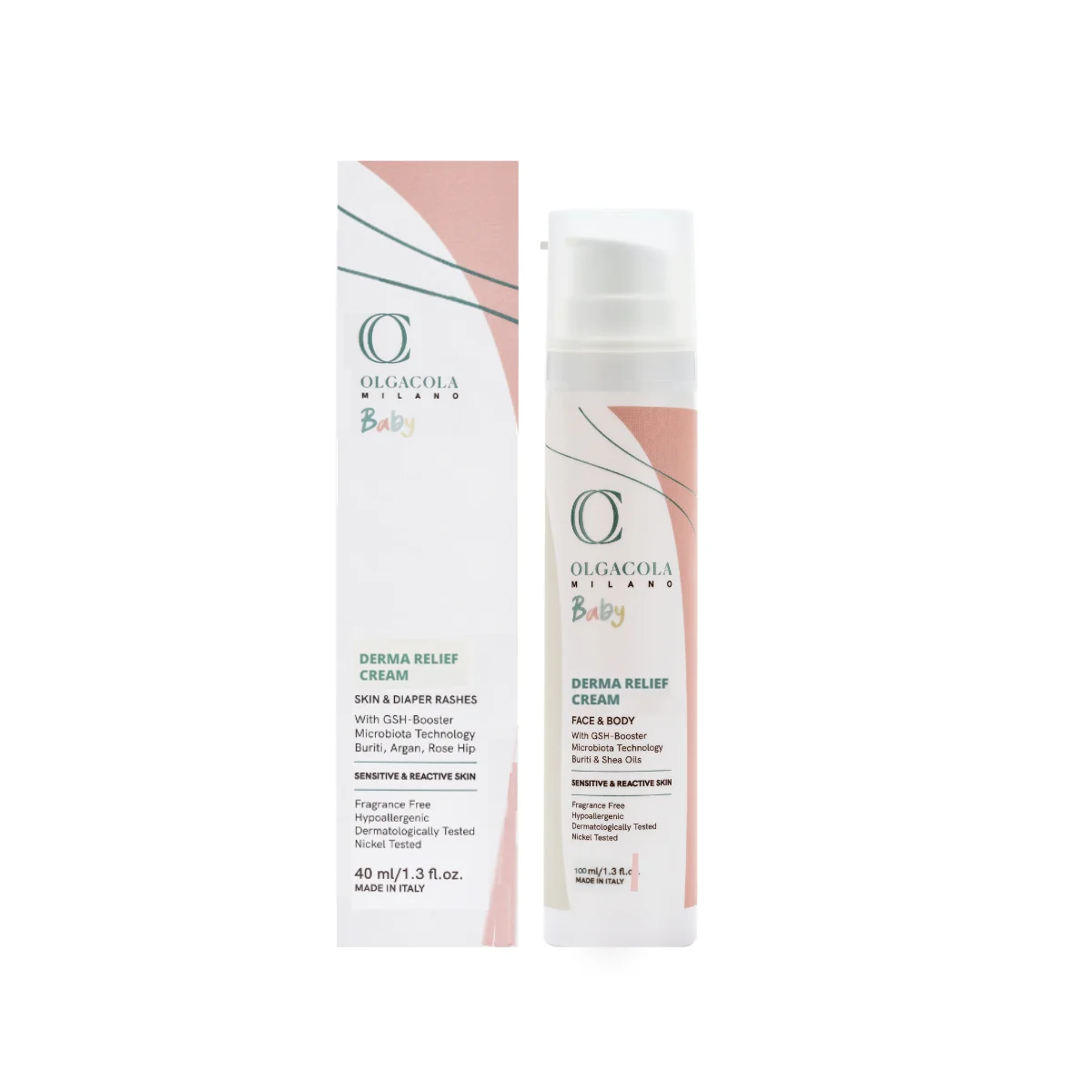 Лучший органический натуральный зеленый увлажняющий крем для лица и тела, восстанавливает успокаивание и успокоение раздраженной кожи новорожденных и детей