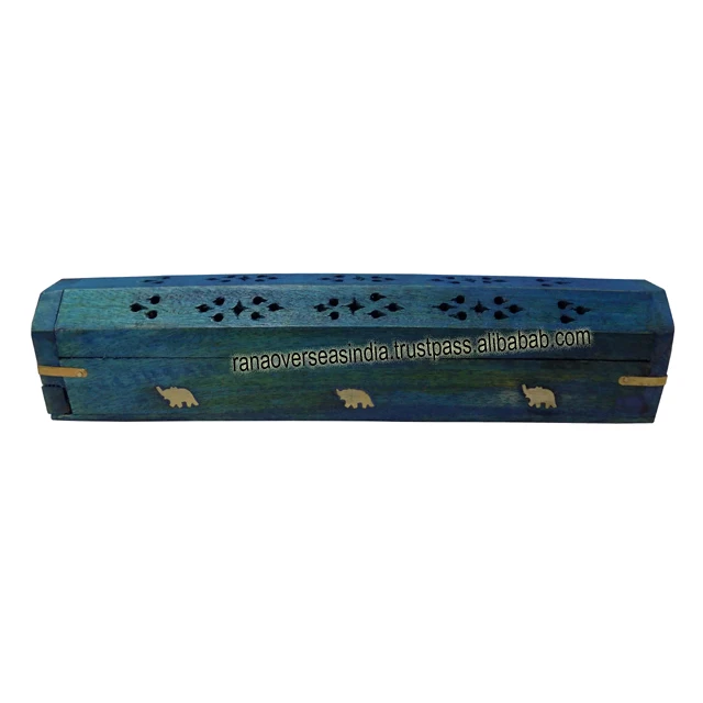 Bella mano in legno Holder Brown bastone di incenso del