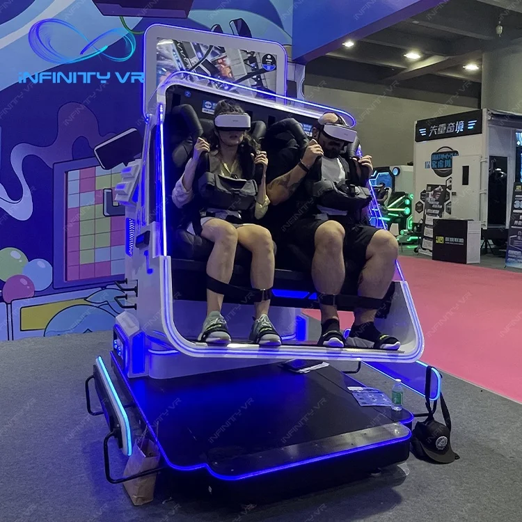 360 Degree Rotating Players 9D Interactive Game Console Platform Vr  Simulator Dynamic Game Station Virtual Reality Simulation