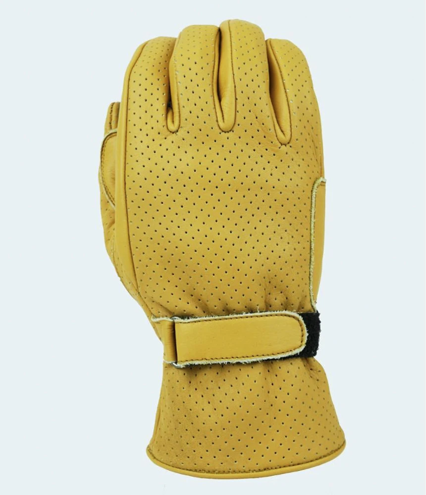 Кожаные мотоциклетные защитные перчатки горячая Распродажа классические синие Черные кожаные дышащие для гонок