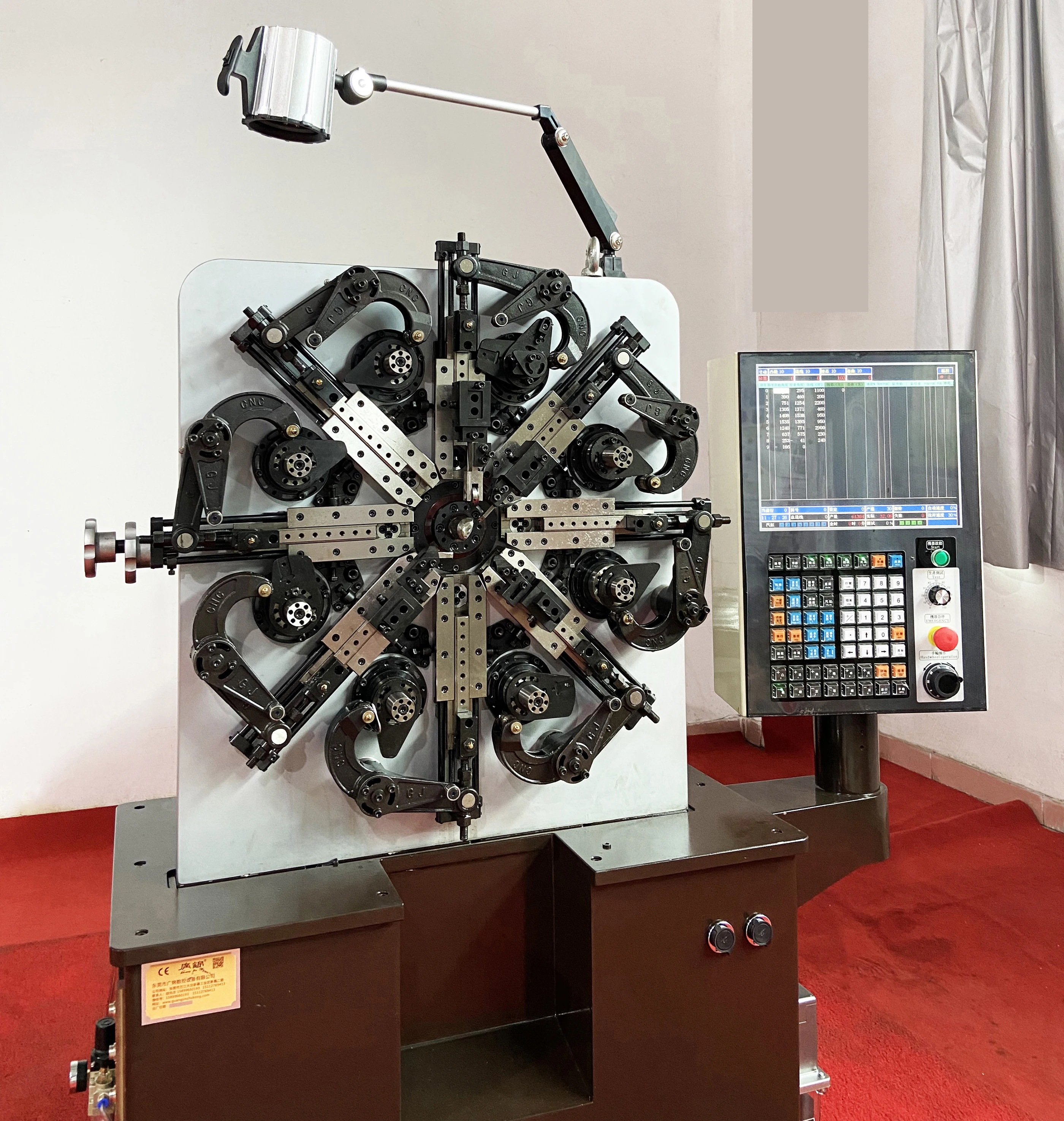 Performed Ligature Wire Bending Cam Link Spring Forming Machine Wire Stranded Tailor Made Products