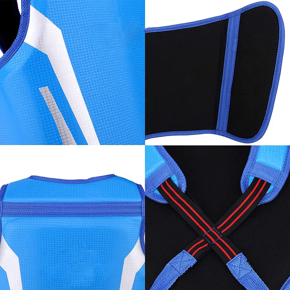 MMA Body Protector Karate Chest Protection with Shield for Kick Boxing and Taekwondo Training Martial Arts Chest Protection