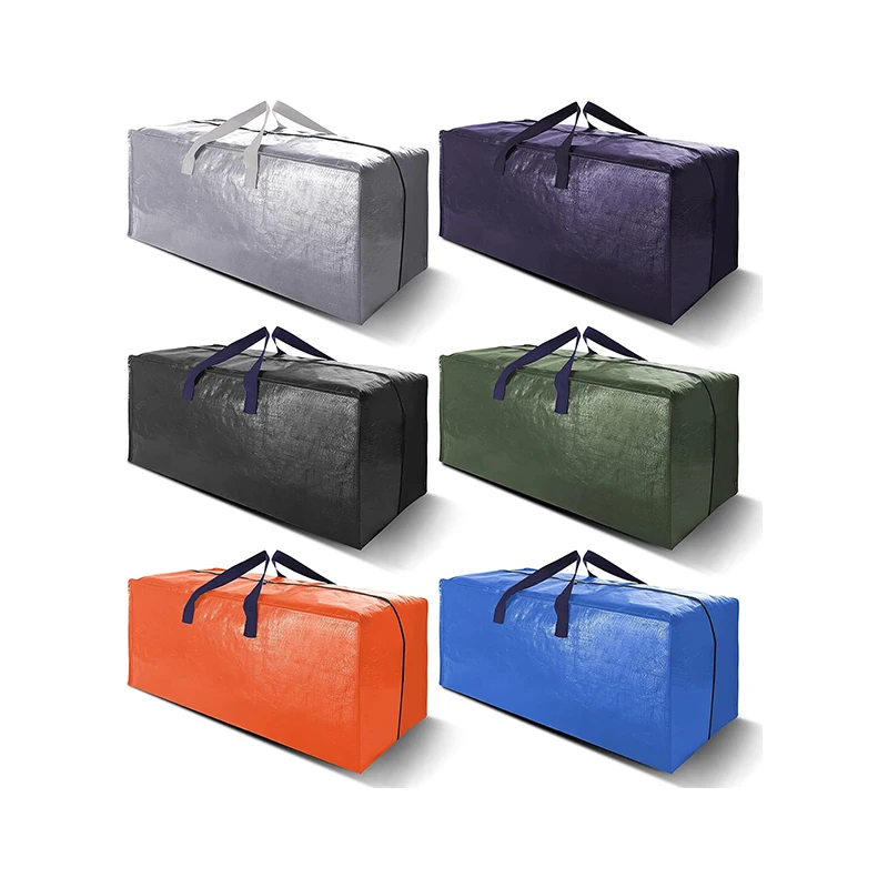 Popular High Quality Reusable Custom pp Woven Bag Natural Eco-friendly Grocery Waterproof pp Shopping Bags