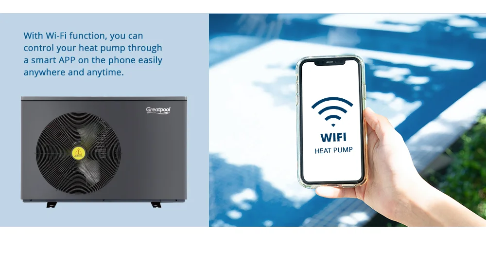 Energyefficient Swimming Pool Heat Pump Water Heaters For Above Ground