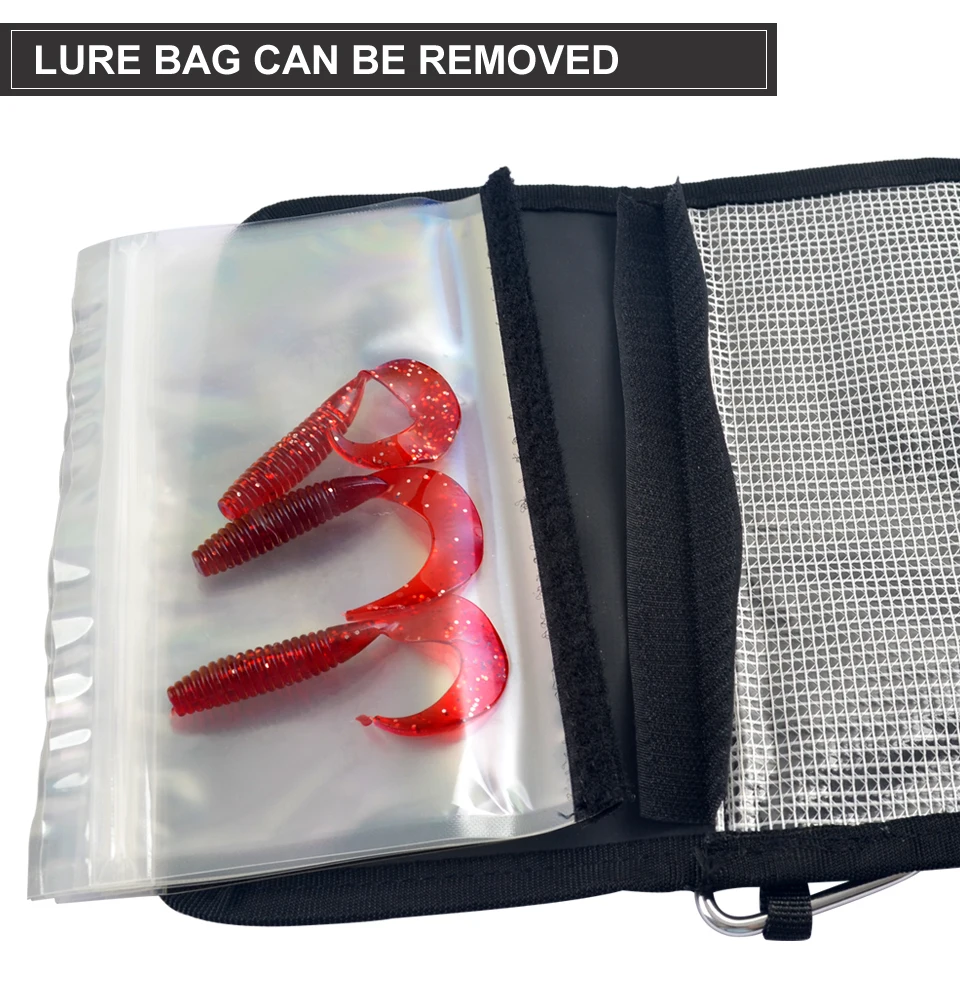 Help! Series Soft Lure Bag Multifunctional Waterproof Nylon Fishing