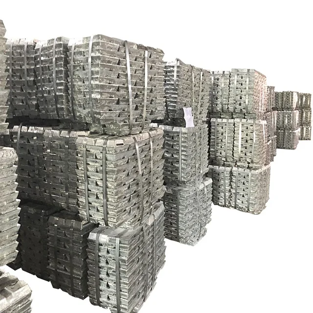 Factory Supply Zamak 3 Zamak 5 Zamak 8 Zinc Alloy Ingot For Diecasting