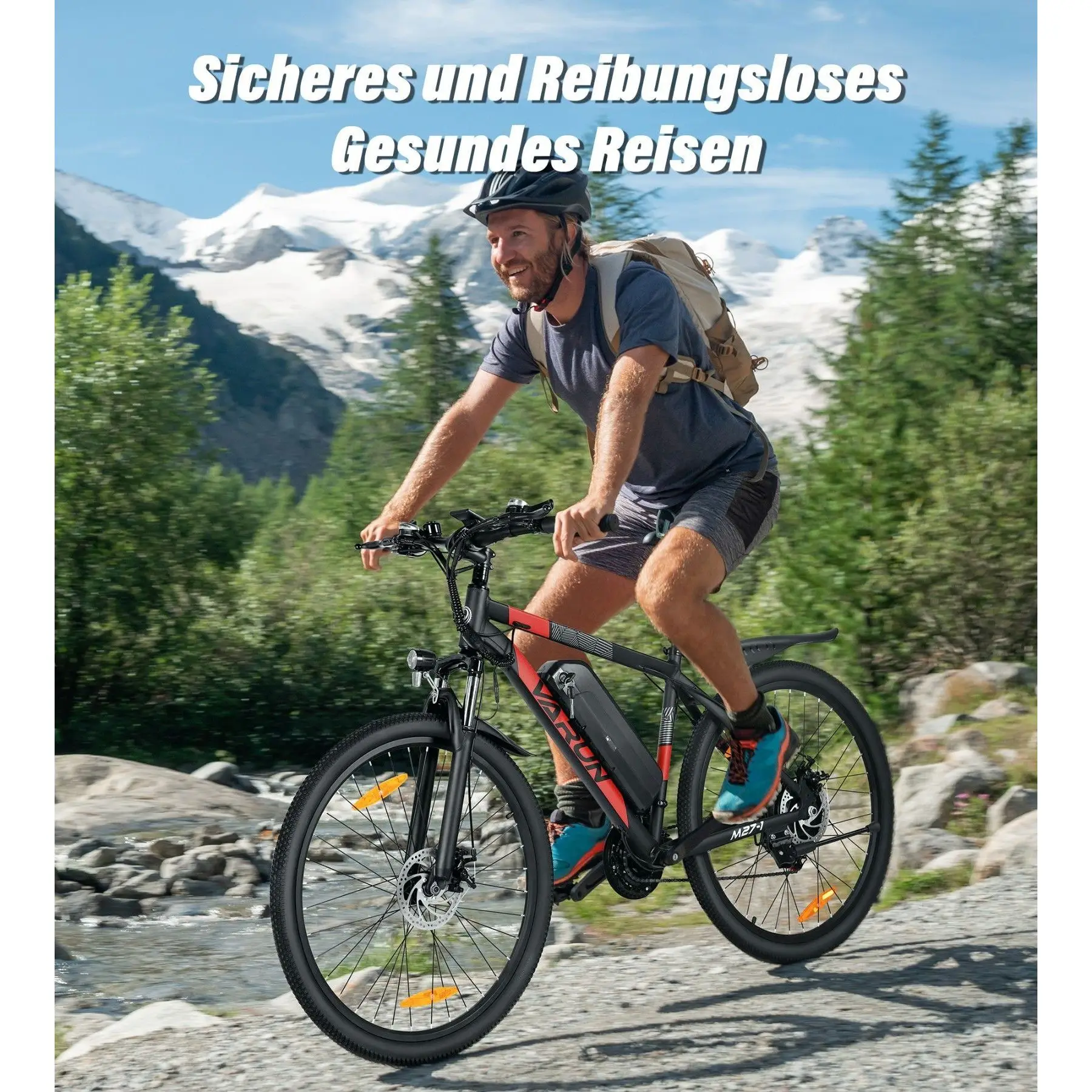 VARUN M27 Elektrofahrrad 27.5 * 1.95 Zoll Tire, 48V 13AH elektrisches Mountainbike