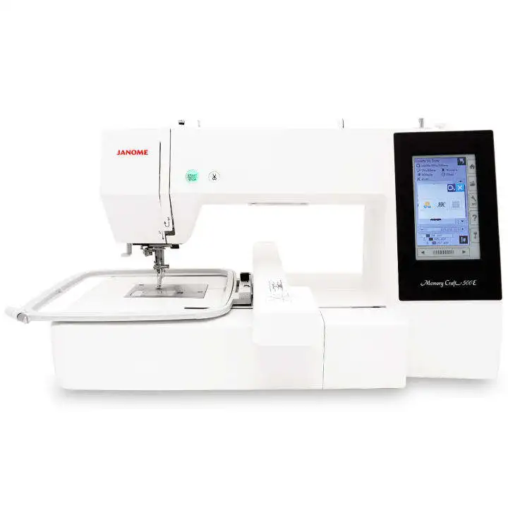 Best Price Janome Memory Craft 500e Embroidery Machine Complete