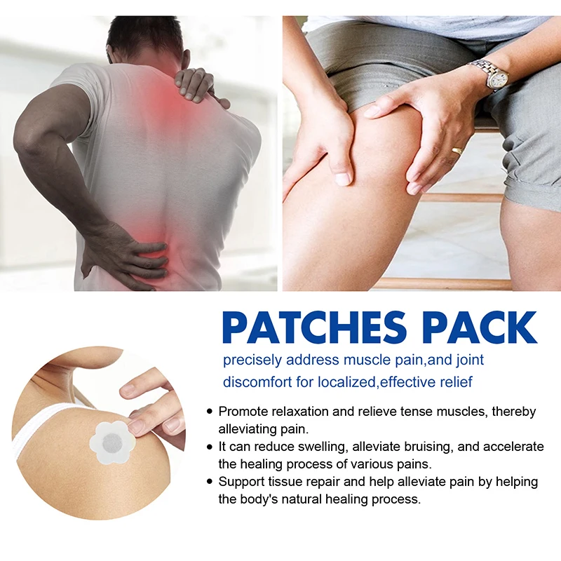fast-acting long-lasting herbal 12-hour pain relief body aches and pains instant pain relief hot pack patch for therapy