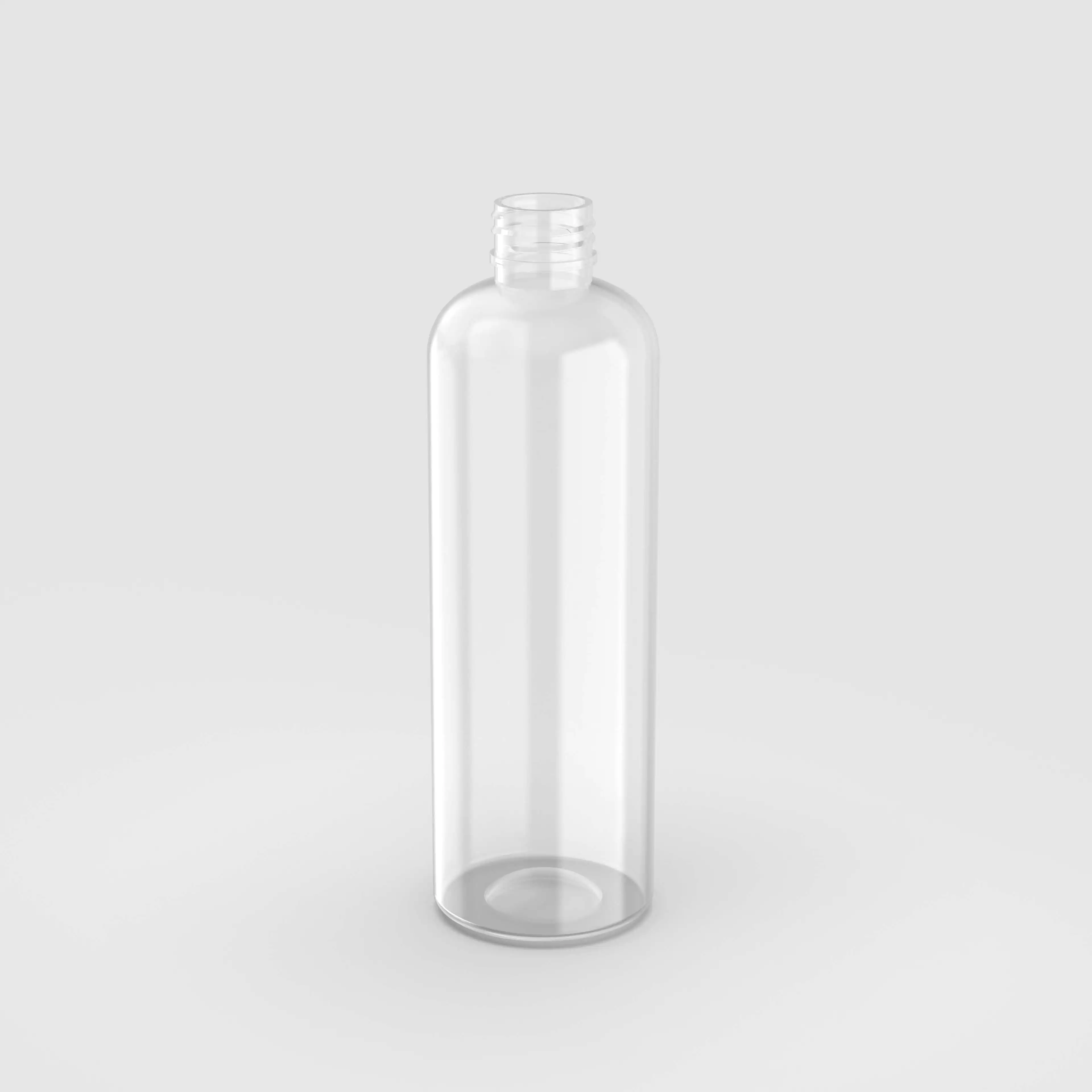 120ml Luxury Plastic Packaging Clear Empty Boston Pet Bottle With The