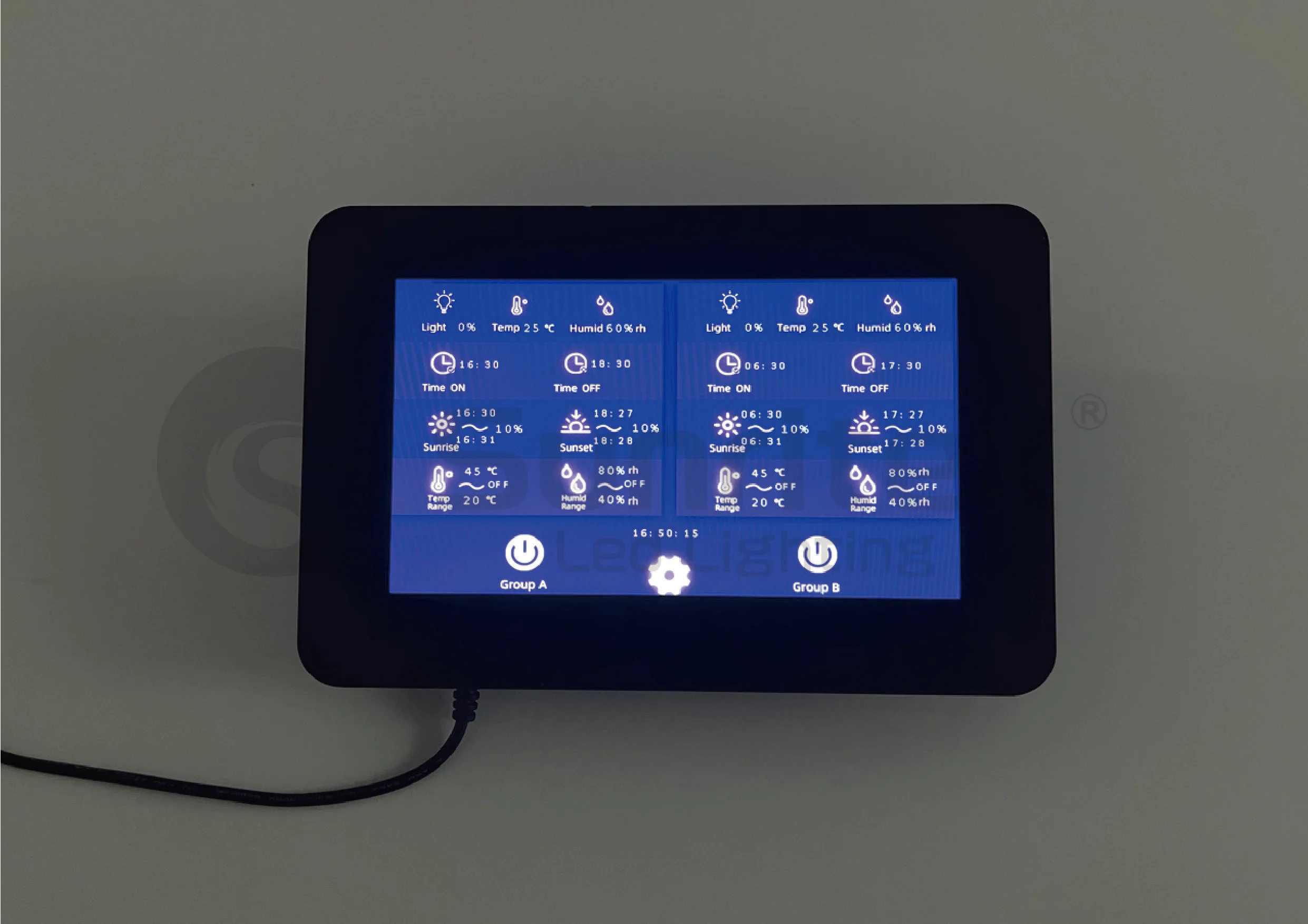 Us Stock Touchscreen Automated Dimmer Master Controller 010v Dimming