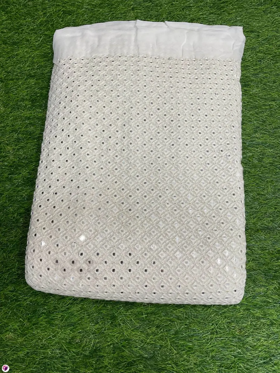 Pure Viscose Georgette Fabric for Wedding Sherwani Kurti Lahenga Other Garments Printed Embroidered Work Dyeable for Girls