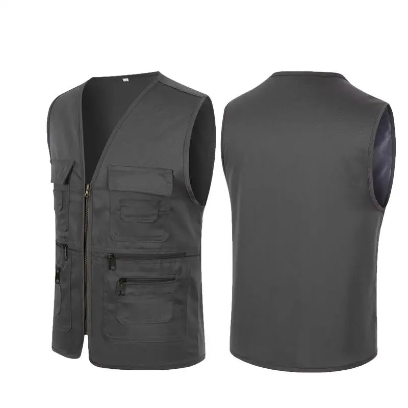 Buy Ubersweet® Black, XL MultiFunction Pocket Pography Male Vest