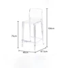 Transparent 75 cm
