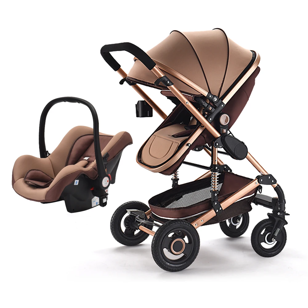 Luxury Baby strollers walkers & carriers Car Cart Buggies Folding