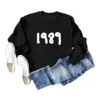 Black sweatshirt (white text color picture)