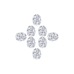 Oval Cut 5 Carat Good Quality F Color VVS 1 Clarity Loose CVD Lab Grown Diamond IGI Certificate