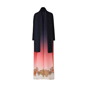 Miyake Pleated 2025 Elegant Abaya Stretchable Polyester Free Size Women's Fashion Abaya Ladies Traditional Robe