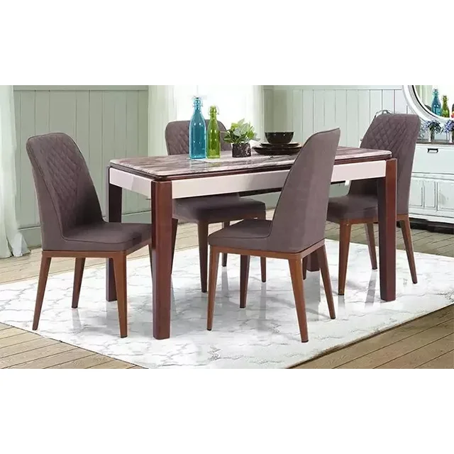 Royaloak Naples Italian Marble 4 Seater Dining Table Set Buy Italian