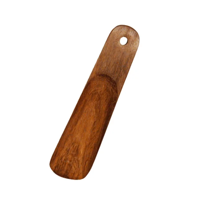 Amazon Shoehorn с ручкой для мужчин женщин детей пожилых портативный короткий деревянный черный лазерный мешок обувь Лотос пистолет шелк дерево логотип