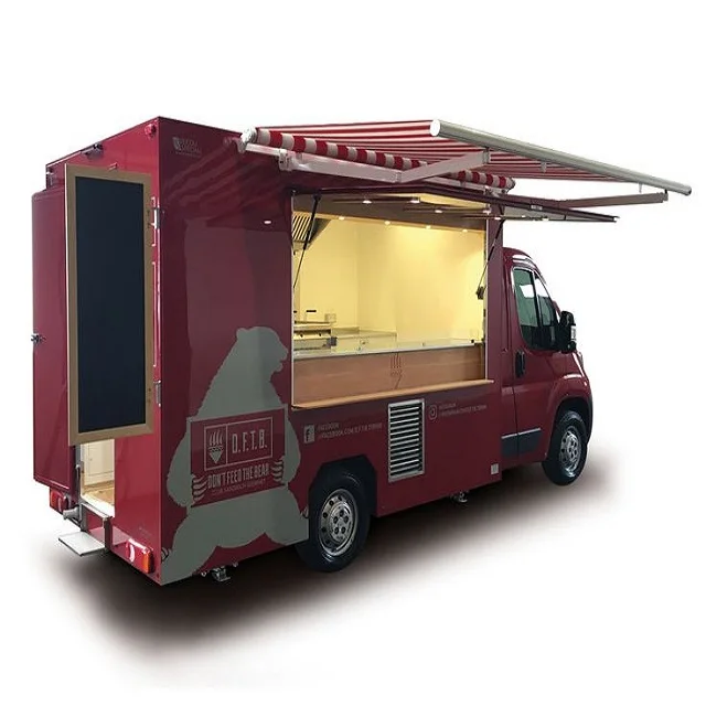 FAST Sales fast food truck/mobile kitchen wagon/food trailer mobile food truck for wholesale