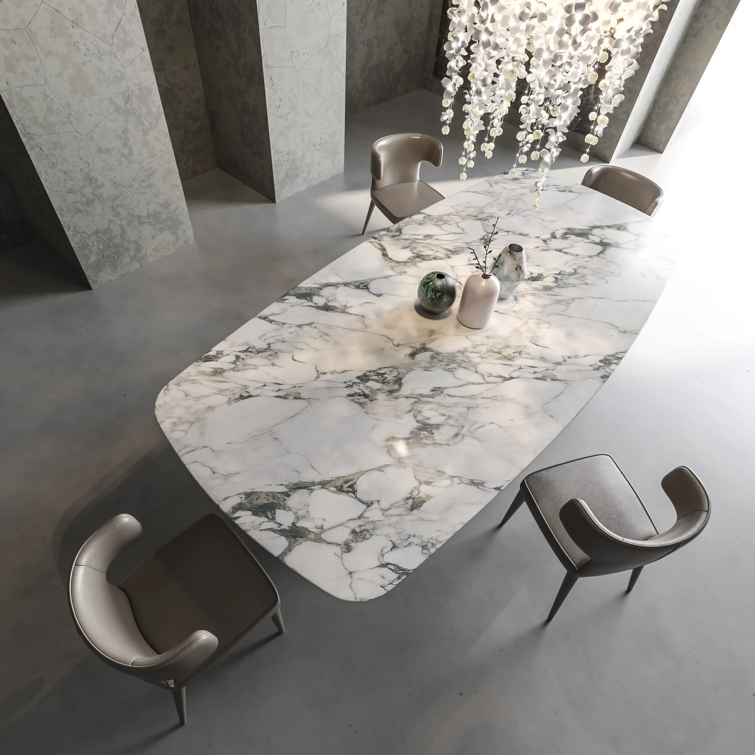 VF Home Decor Marble Dining Table VF_04